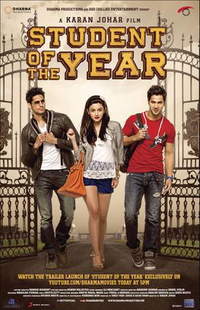 Student Of The Year Poster Student Of The Year 2012