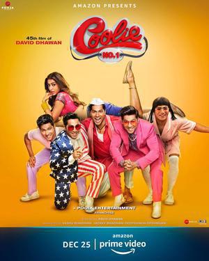 Coolie No. 1 Poster Coolie No. 1 2020 Amazon Prime