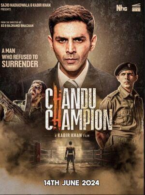 Chandu Champion Poster Chandu Champion 2024