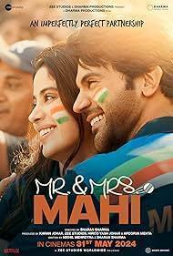 Mr. & Mrs. Mahi Poster Mr. & Mrs. Mahi 2024