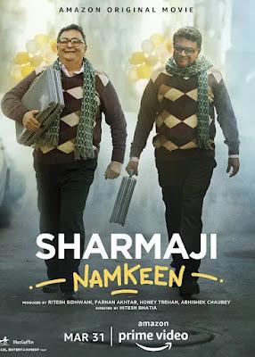 Sharmaji Namkeen Poster Sharmaji Namkeen 2022 Amazon Prime