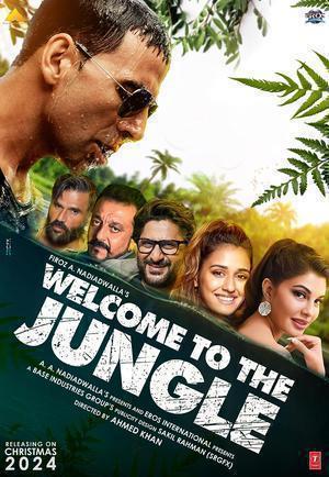 Welcome 3: Welcome To The Jungle Poster Welcome 3: Welcome To The Jungle 2023
