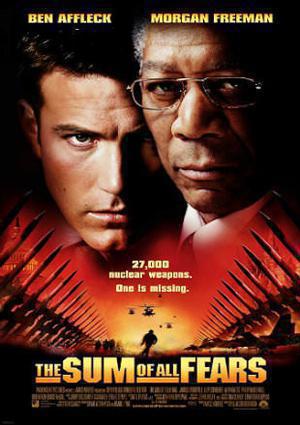 The Sum Of All Fears Poster The Sum Of All Fears 2002