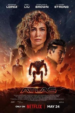 Atlas Poster Atlas 2024 Netflix