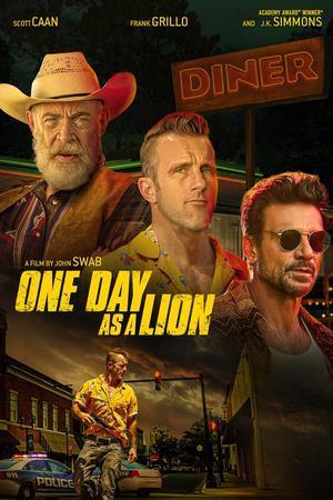 One Day As A Lion Poster One Day As A Lion 2023