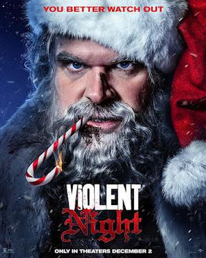 Violent Night Poster Violent Night 2022