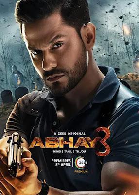 Abhay S03 Poster Abhay S03 2022 Zee5