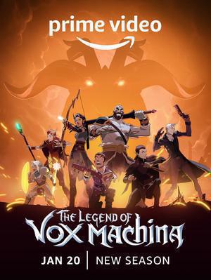 The Legend Of Vox Machina S02 Poster The Legend Of Vox Machina S02 2023 Amazon Prime